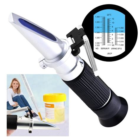 refractometer for glucose and urine refractive indexes|refractometer instruments.